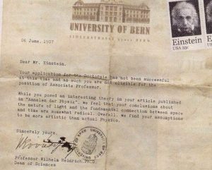 Einstein'a gönderilen mektup